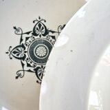 Set of 2 plates iron earth Admiral