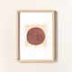 Painting on paper •Terracotta M580 • signed eawy