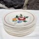 Set de 10 assiettes plates Sarreguemines, modèle Chatenois