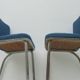 Set of 9 original Tubax chairs attributed to Willy Van Der Meeren, Belgium, 1950s