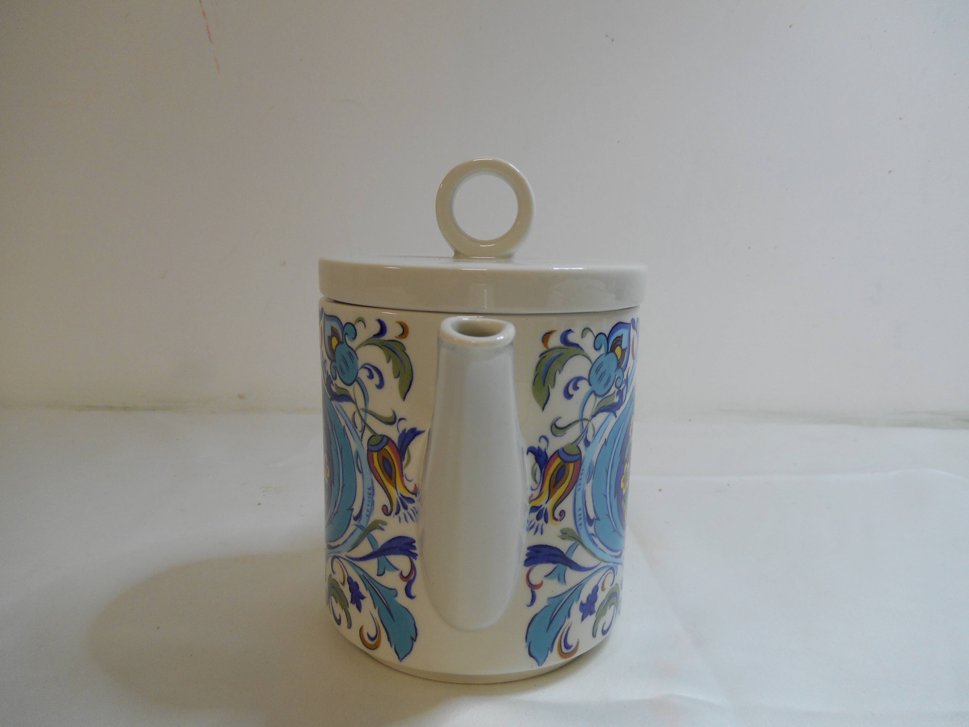 Year 70 porcelain teapot