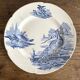 Assiette terre de fer "Rustic" paon