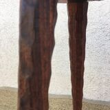 Exotic wood stool tripod