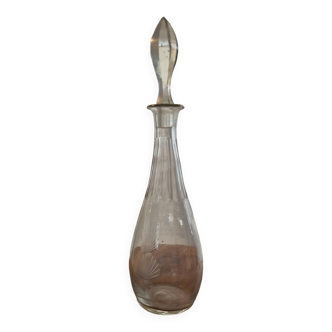Vintage old Art Deco wine carafe 1950