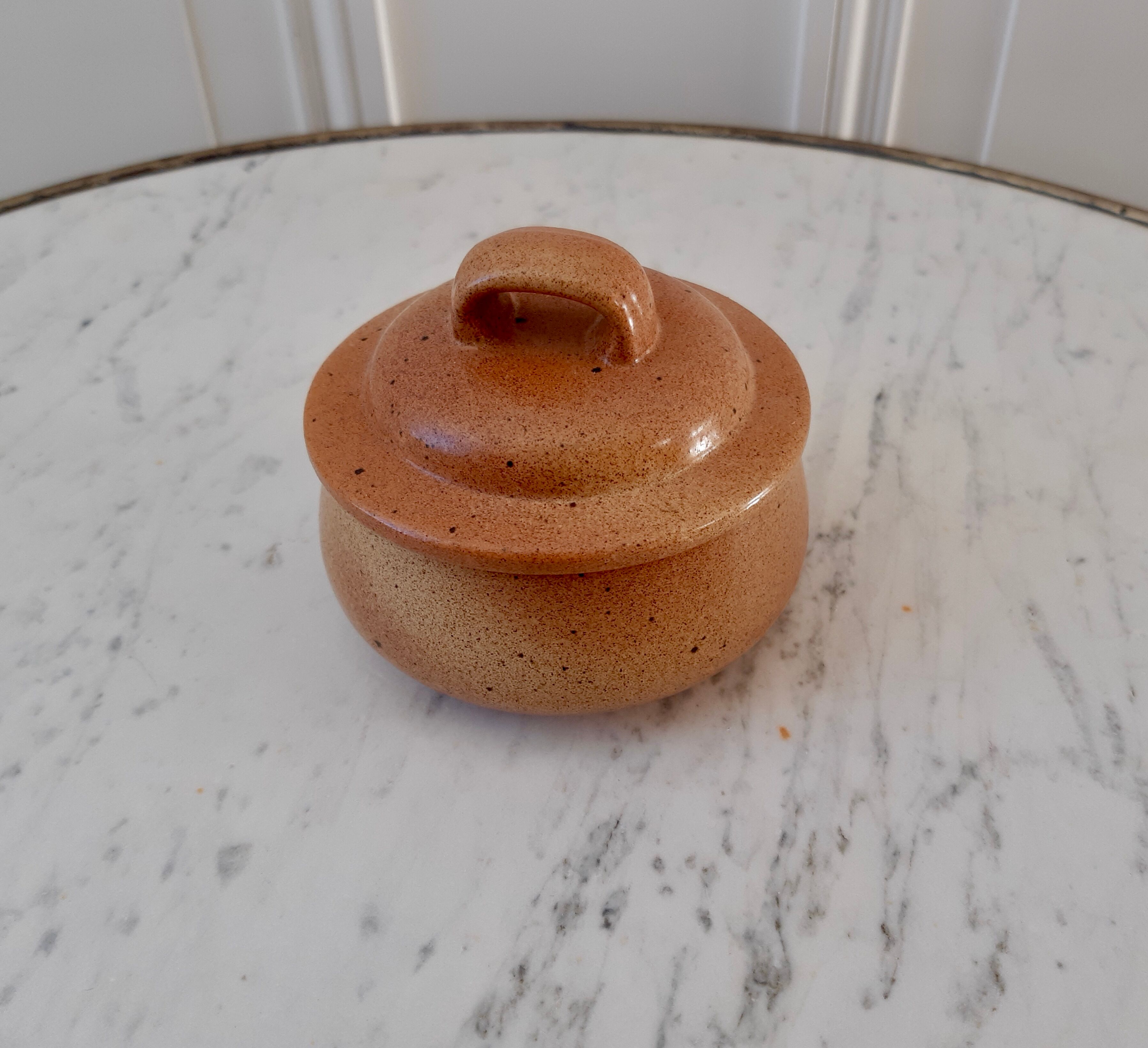 Small sandstone pot