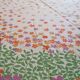 Lot de nappe et 6 serviettes de table vintage