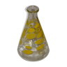 Carafe motif jaune