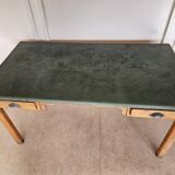 Antique oak administration desk