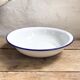 Enamelled sheet metal basin