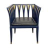 Fauteuil Art Nouveau Bleu par Eliel Saarinen 1929