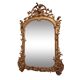 19th-century mirror 132 x 90