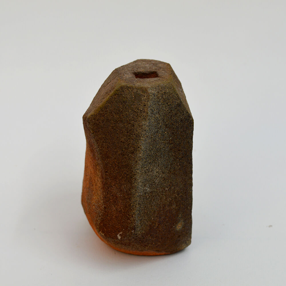 Sandstone sculptural vase