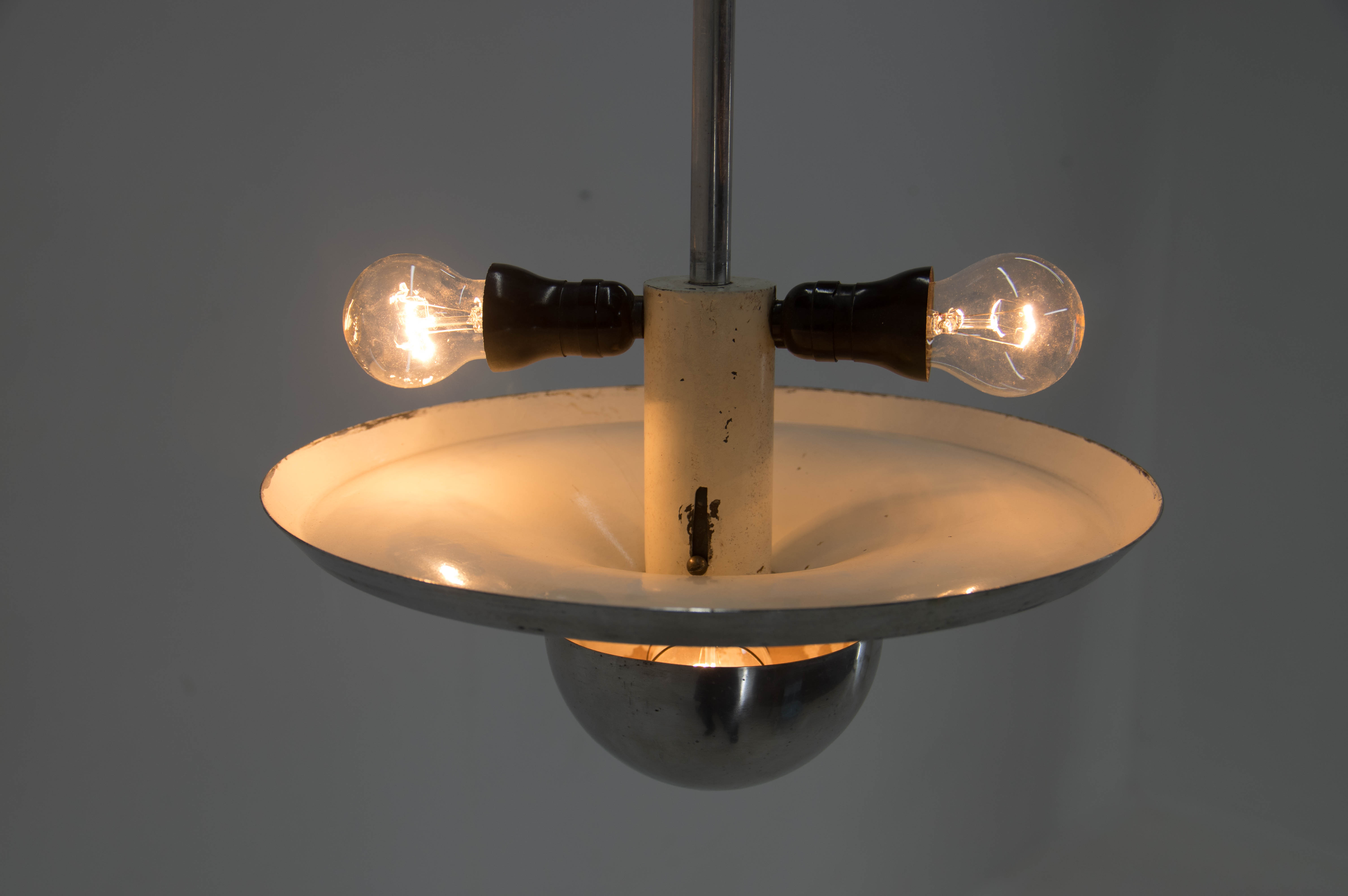 Bauhaus Chandelier by Franta Anyz, 1930s