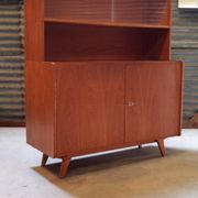 High buffet Biblitheque compass feet U 450 by Jiri Jiroutek for Interier Praha 1960
