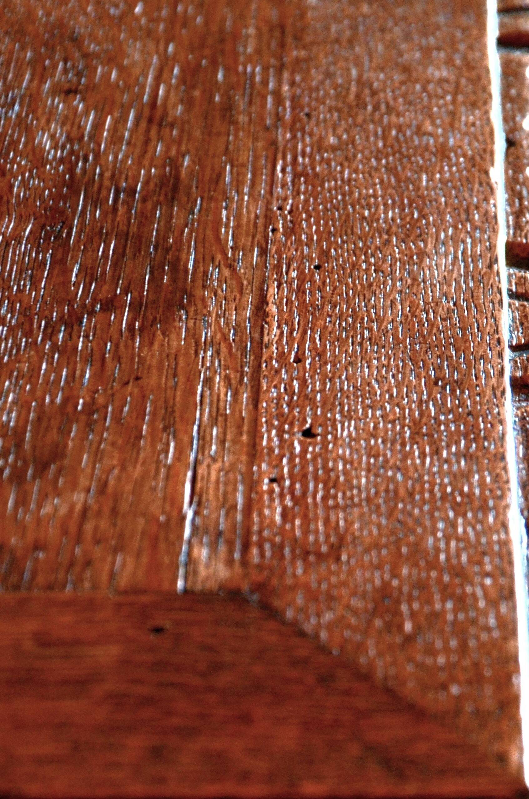 Console or small oak sideboard, 1900s, Louis XIII style, 100x40cm.