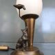 Lampe années 50 "le corbeau et le renard"