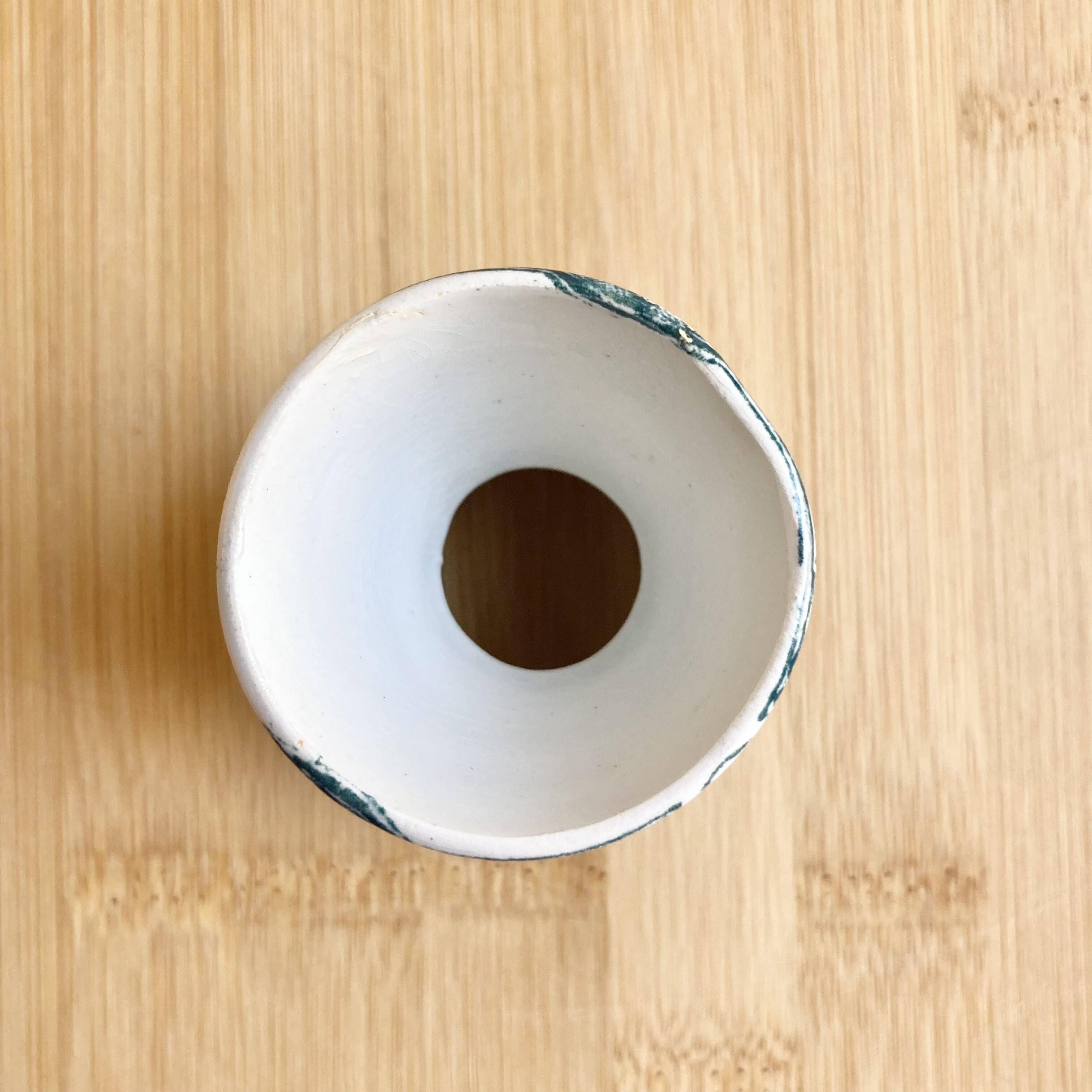 Iron earth egg cup / Moulin des loups & Hamage