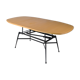 Table basse relevable Smorrebrod 1960 en Teck