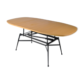Table basse relevable Smorrebrod 1960 en Teck