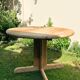 Table extensible en pin massif