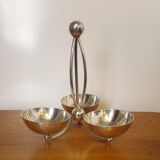 Silver metal servant