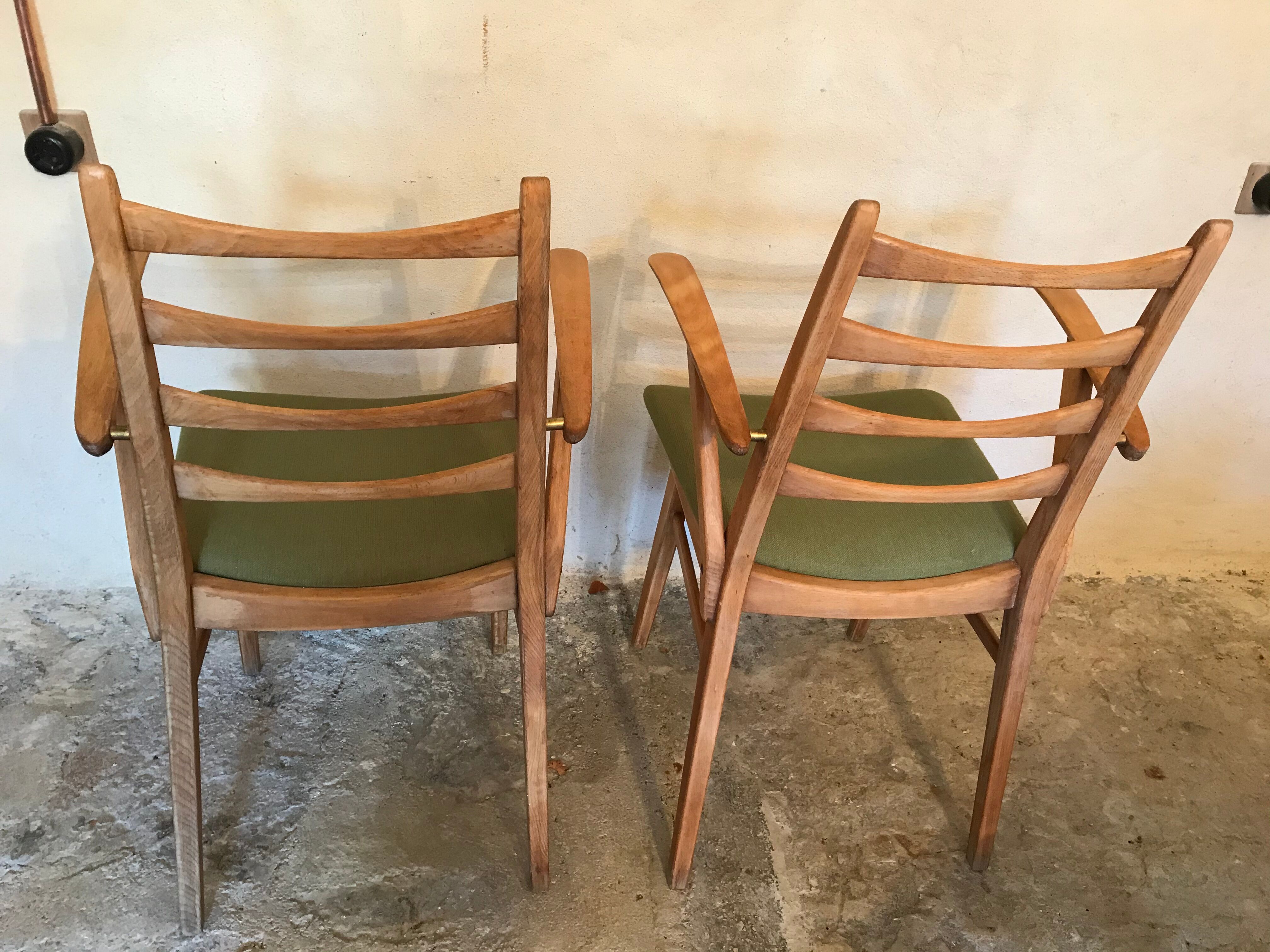 Paire de chaises vintage 1960’s style scandinave