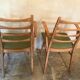 Paire de chaises vintage 1960’s style scandinave