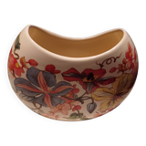 Gien half moon vase
