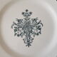 Lot de 6 assiettes salins
