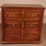 Small 17th Century Oak Chest of Drawers by William and Mary