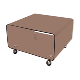 smoked plexi coffee table