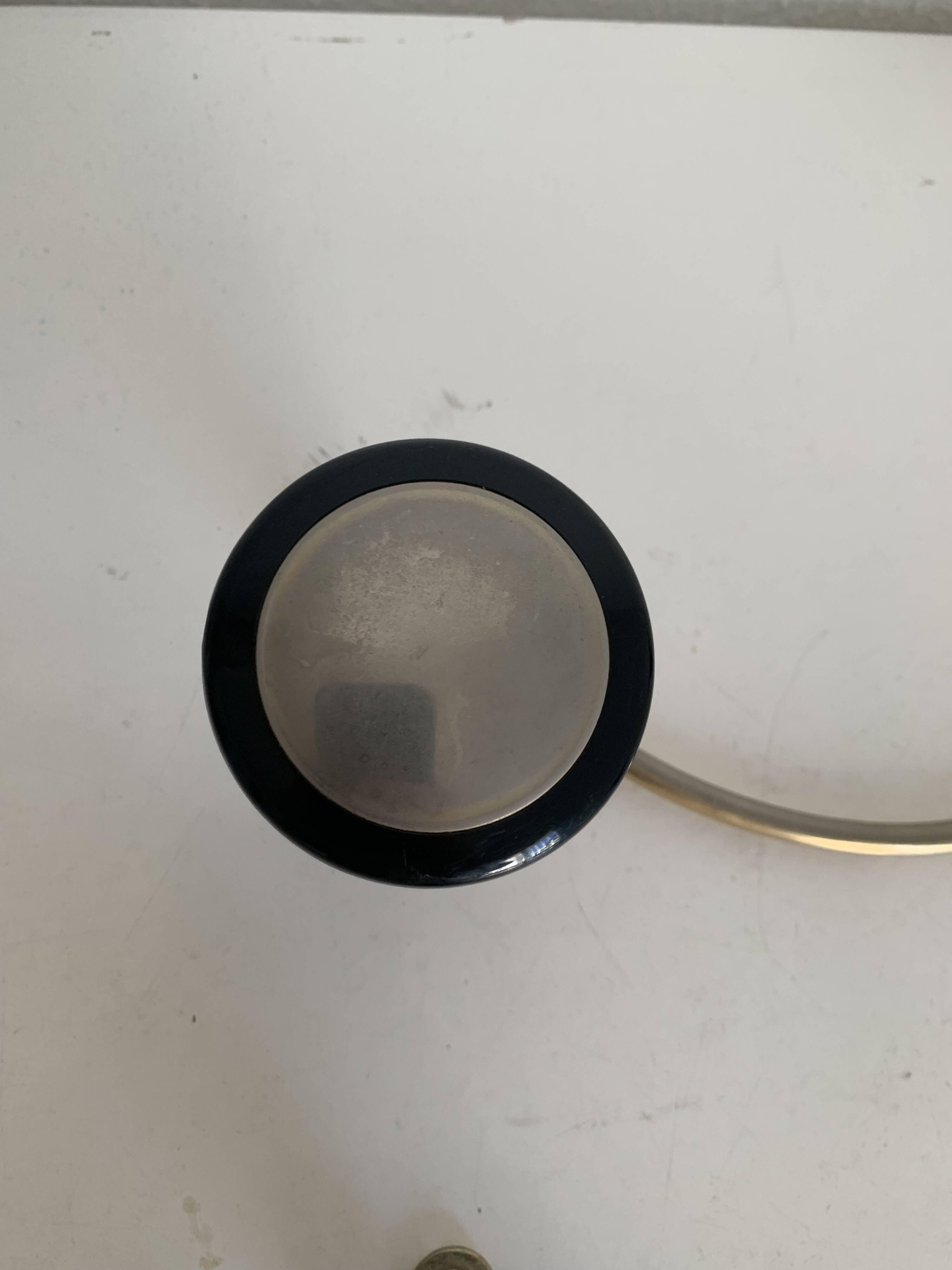 Paire de portemanteau doré 2 patères,  années 60