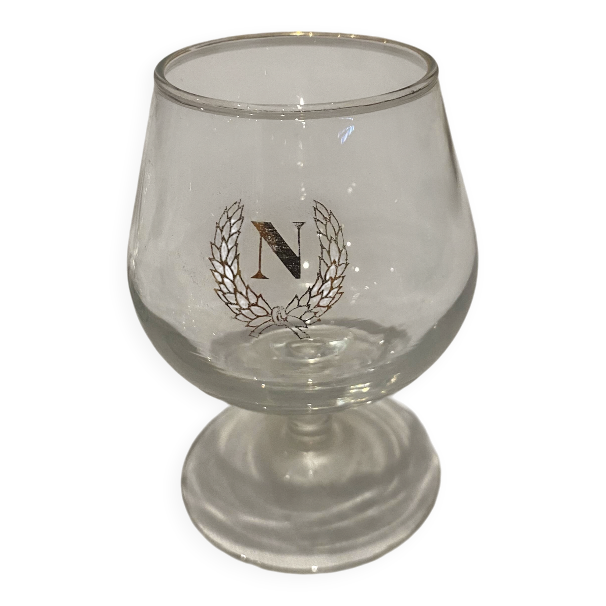 6 Napoleon brandy glasses