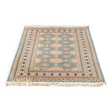 Persian wool rug blue green 125x190