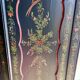 Biedermeier wardrobe hand-painted with Dutch folklore Hindelooper.