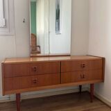 Sideboard (Scandinavian style) with integrated mirror