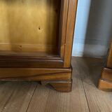 Pair of bedside tables Louis Philippe style