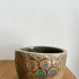 Handmade stoneware cup