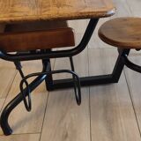 Authentic restored school desk from Delagrave
