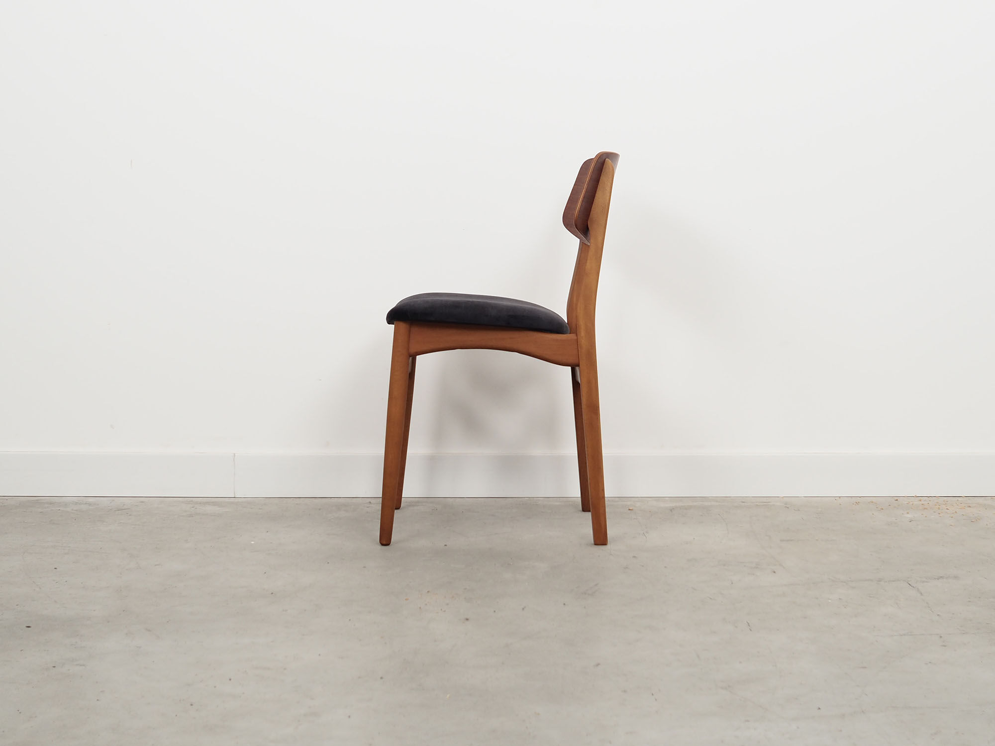 Set of four teak chairs, Danish design, 1960s, production: Denmark