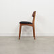 Set of four teak chairs, Danish design, 1960s, production: Denmark