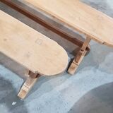 Paire de bancs ancien