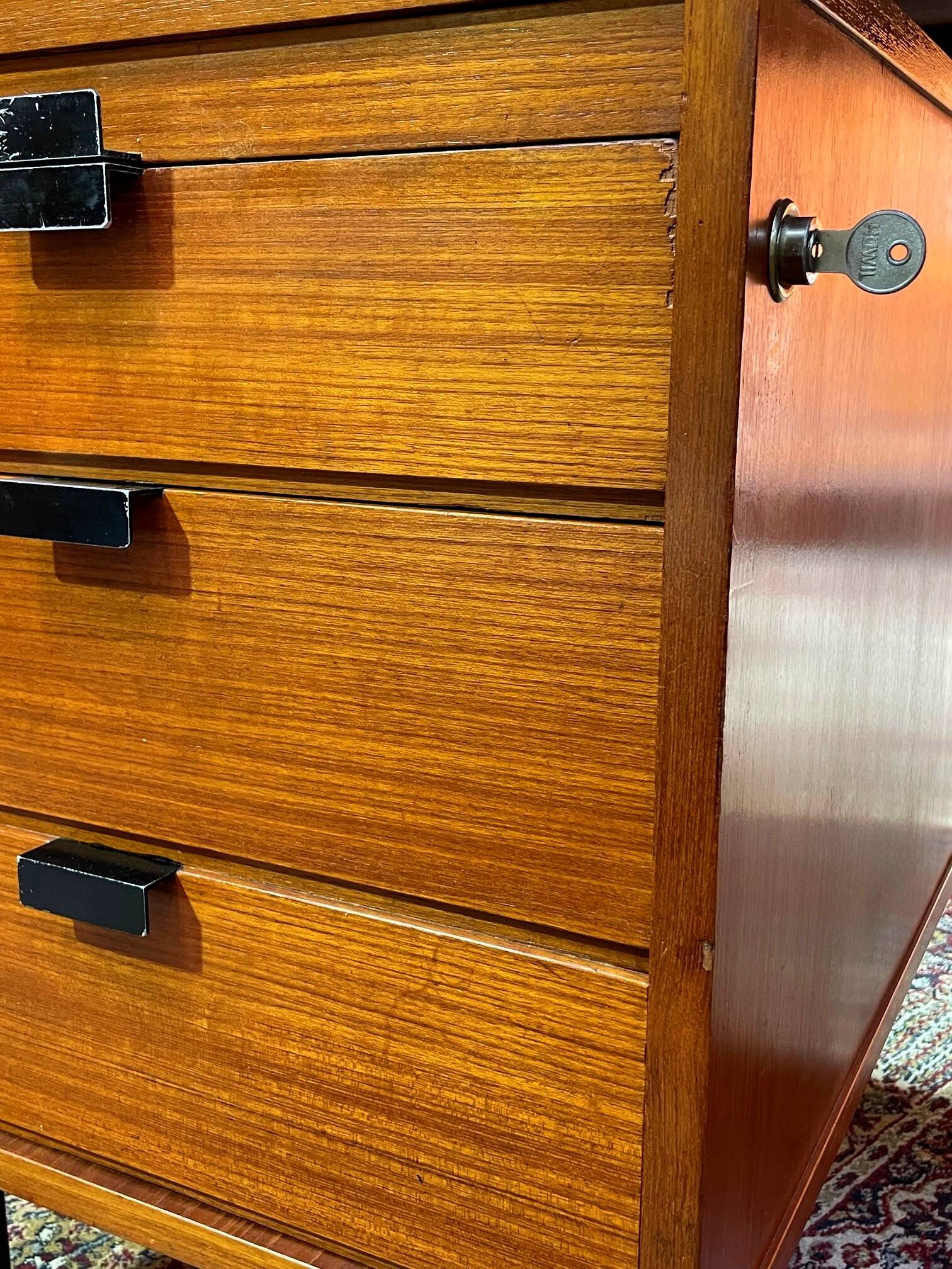 Bureau vintage par Jacques Hitier années 50