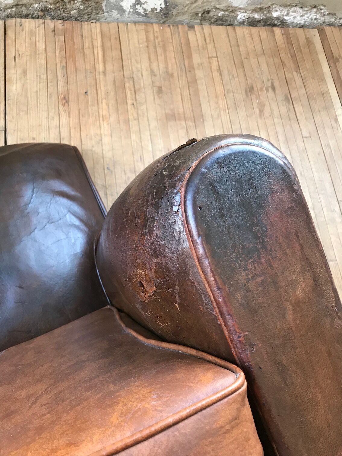 Leather club Armchair