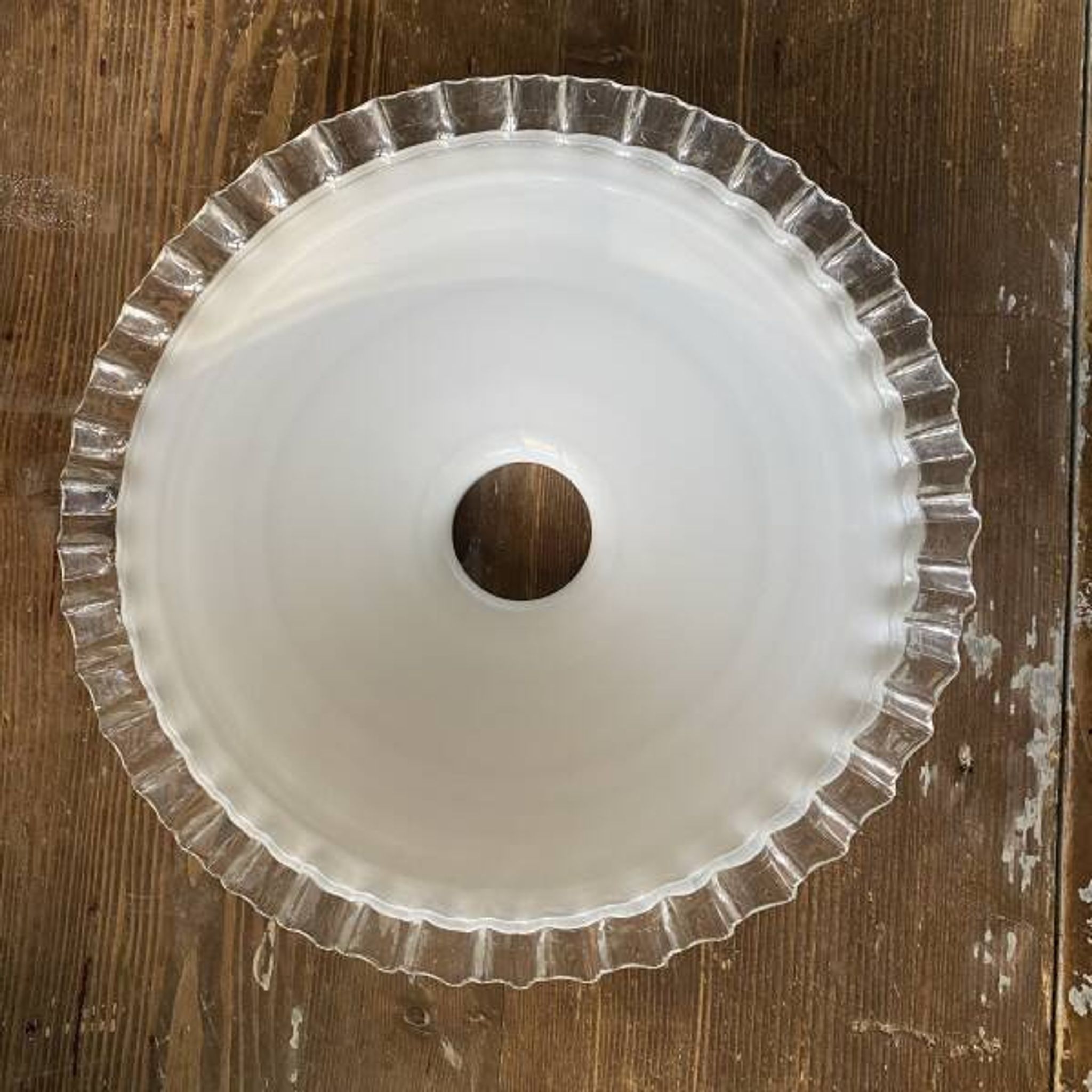 Abat-jour suspension opaline