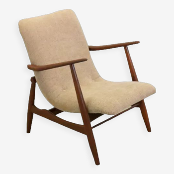 Vintage armchair easy chair Dutch 'Riel'