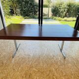 Vintage mahogany veneered desk