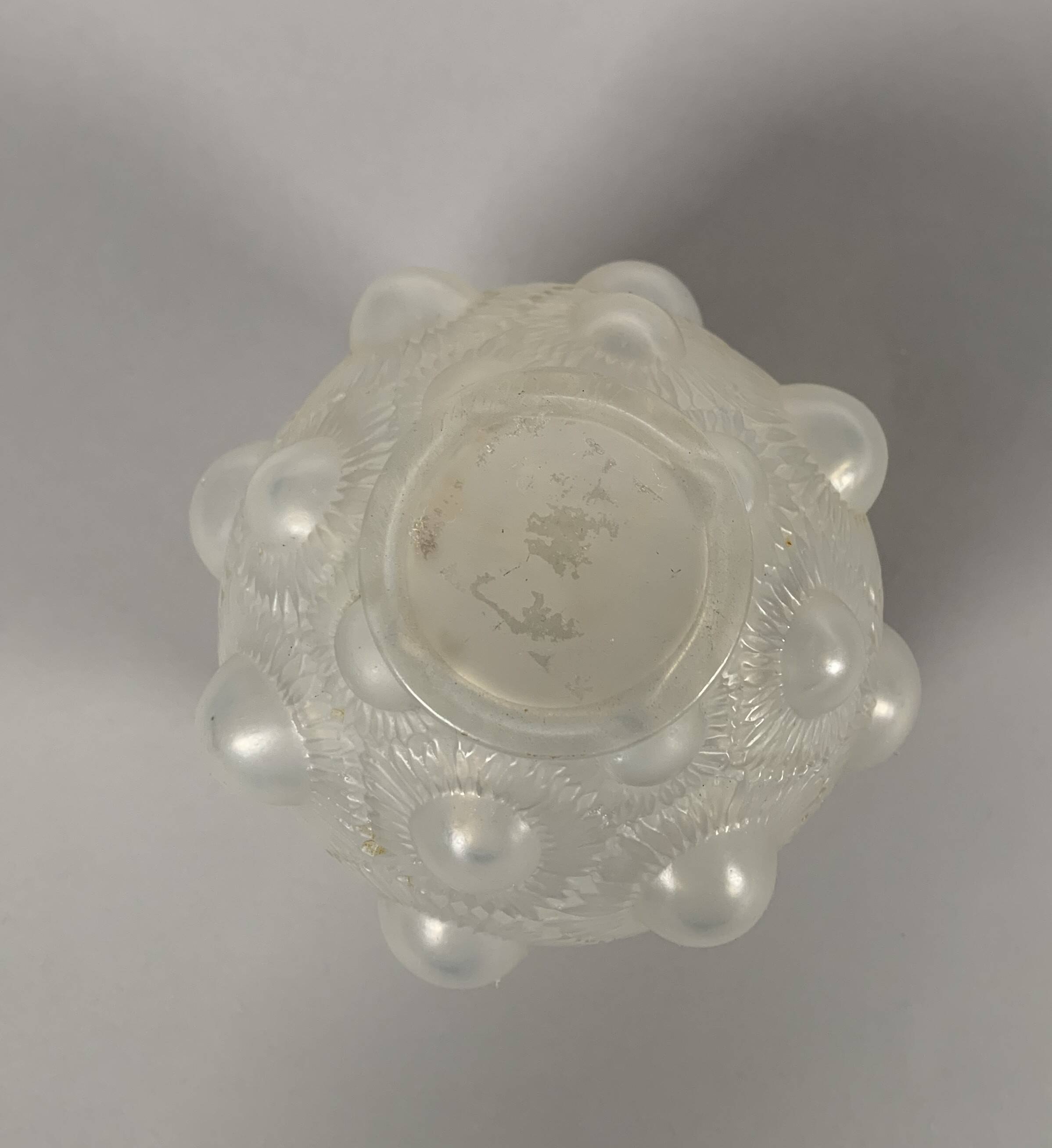 Art Deco vase signed René LALIQUE (1860-1945) model "Tournesol" 1927.