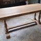 Table de ferme en orme
