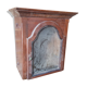 Massive walnut antique clock body